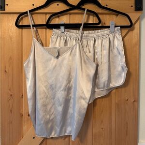 Zenana Satin Pajama Set